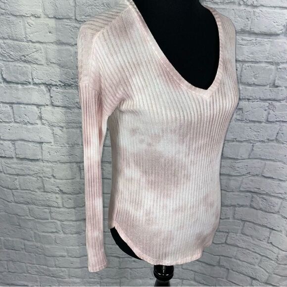 American eagle outfitters ribbed Longsleeve vneck lightweight sweater sz XS - Picture 6 of 9